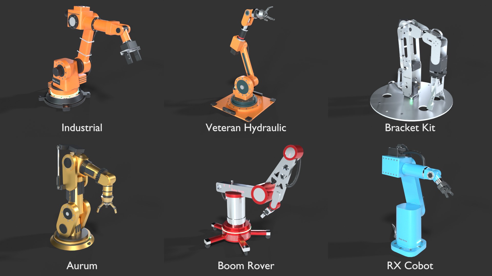 Robo Arms models